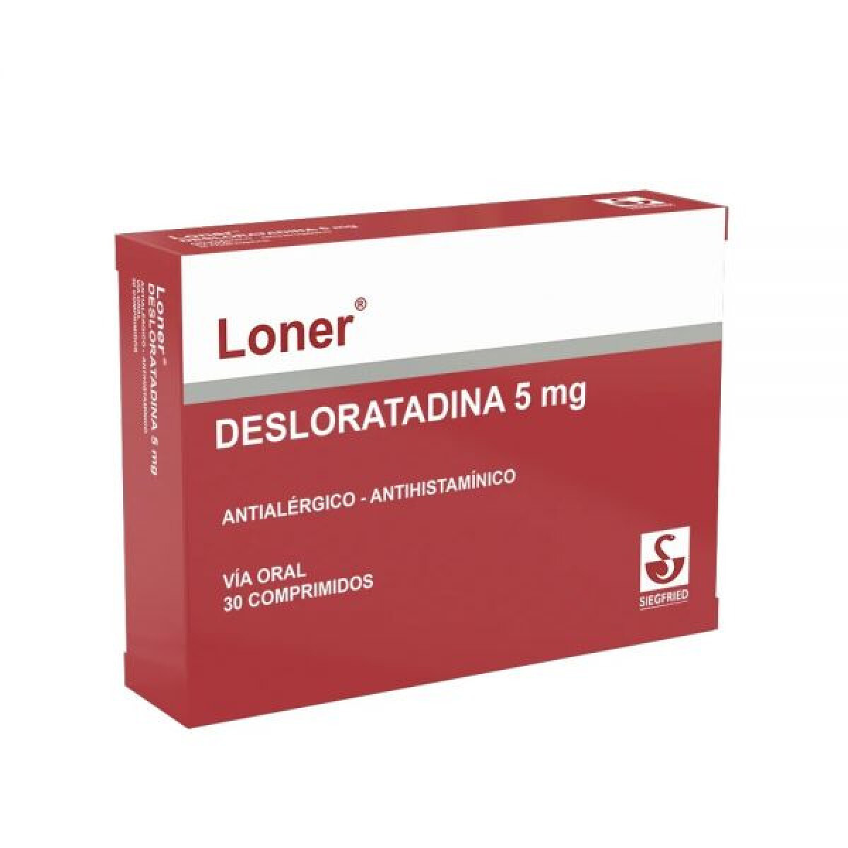 LONER 5 MG CJ X 30 COMP. REC. 