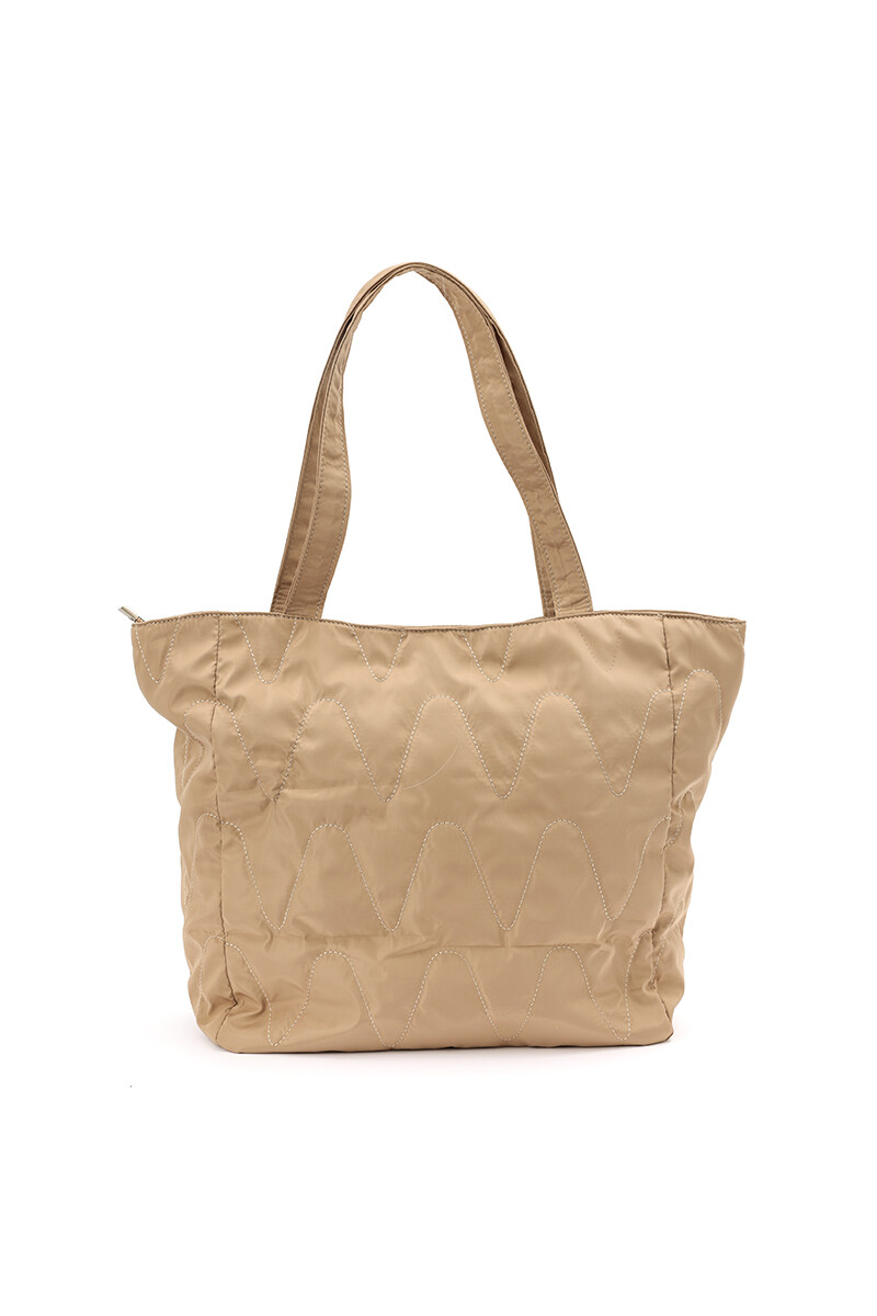 Bolso shopper Beige