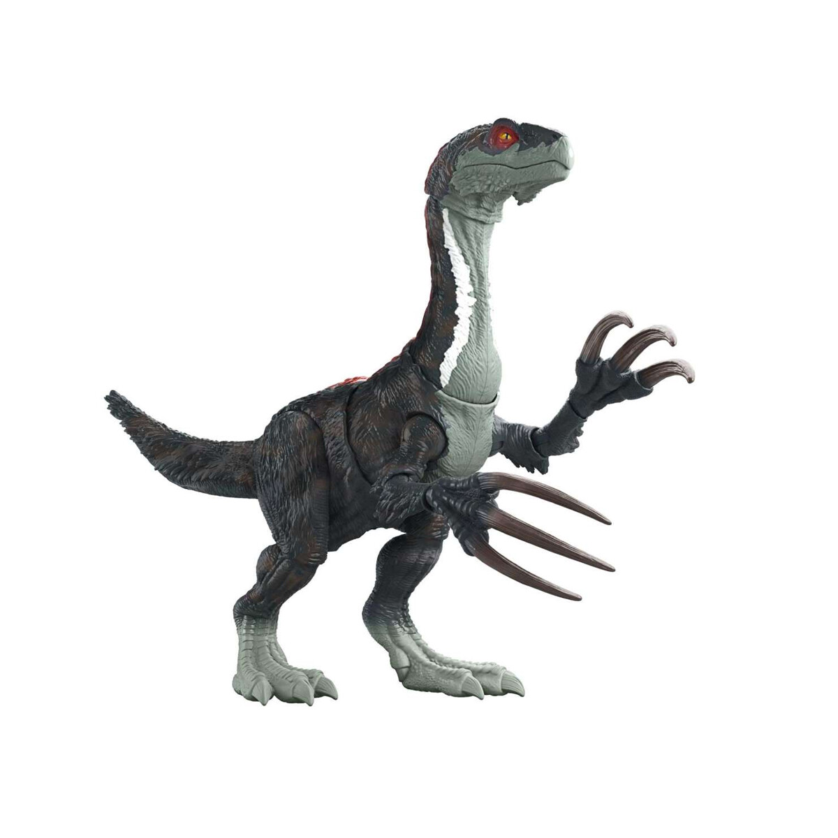 Dinosaurio Therizinosaurus con sonido de Jurassic World 