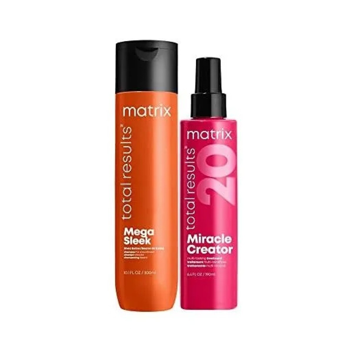 Matrix Pack Mega Sleek Shampoo 300 ml + Miracle Creator 190 ml 