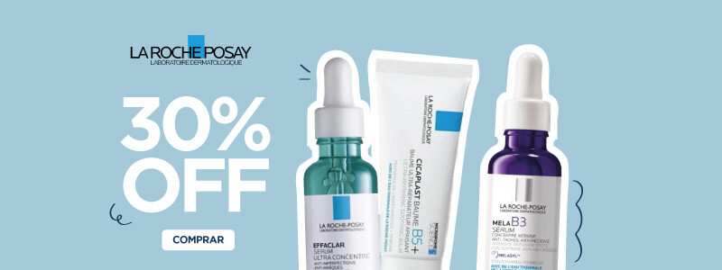 La Roche Posay 30% off.