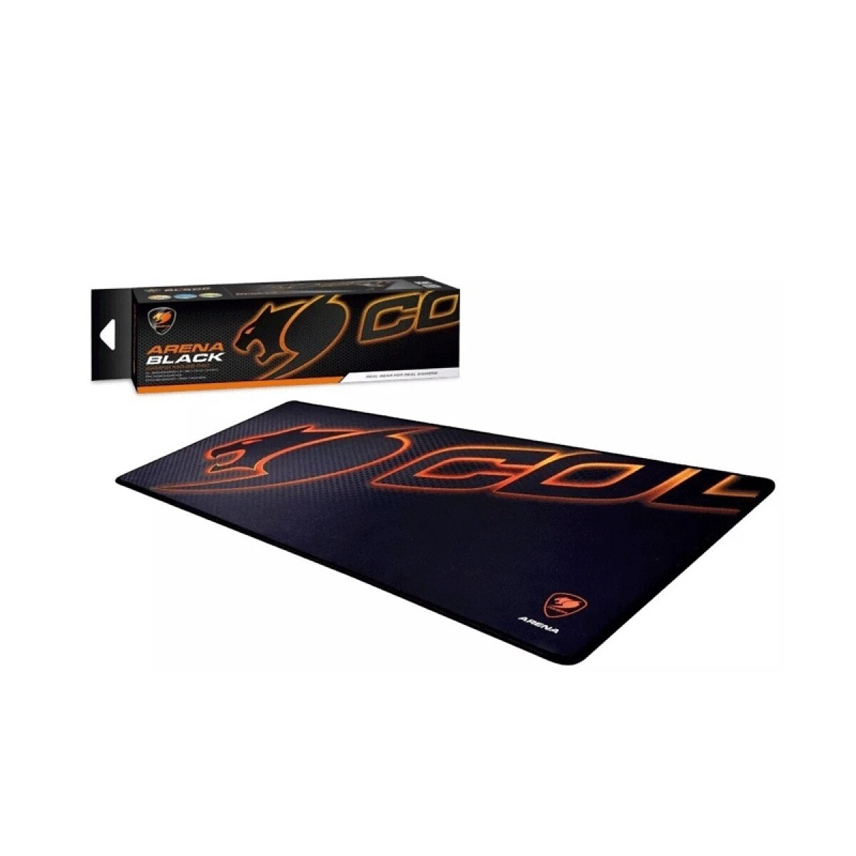 Mouse Pad Gamer Cougar Arena Black - Orange 