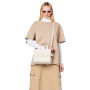 MARC JACOBS - THE LEATHER SMALL TOTE BAG Blanco