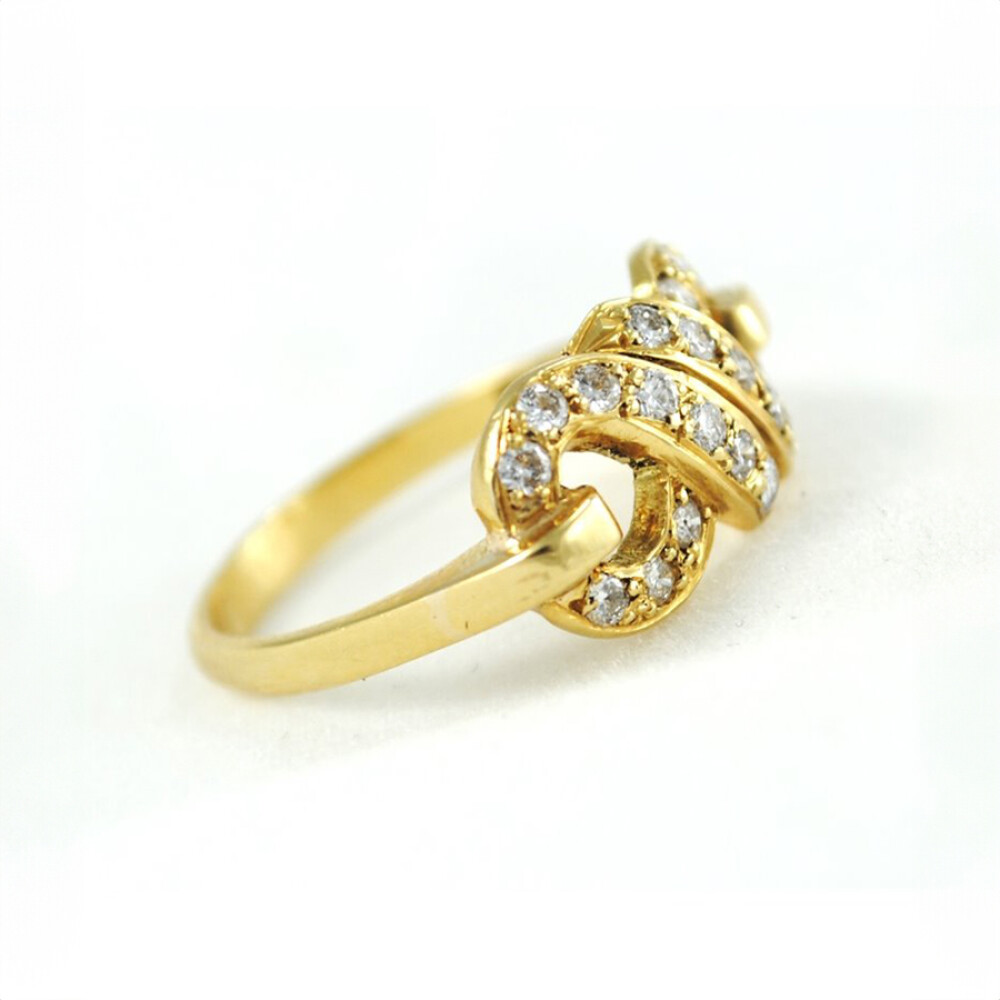 Anillo Oro 18K Con Brillantes Anillo Oro 18K Con Brillantes