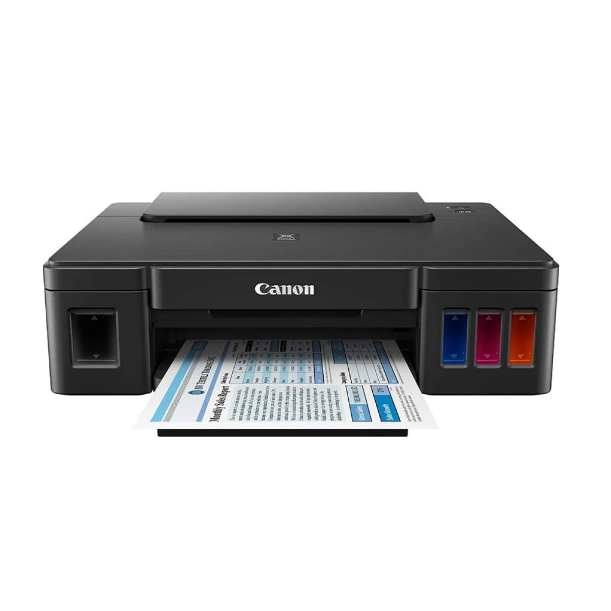 Impresora A Color Simple Función Canon Pixma G1110 Negra 110v/220v 