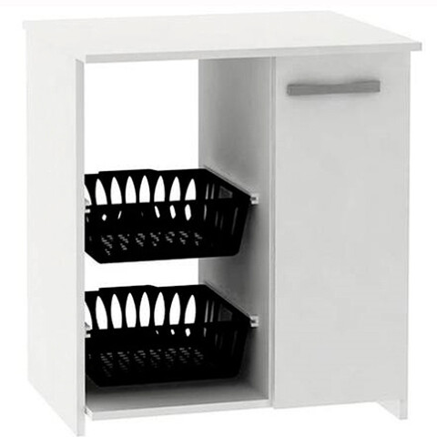 MULTIUSO COCINA NAPOLI 417 -1 Pta c/Frutero -Blanco Sin color