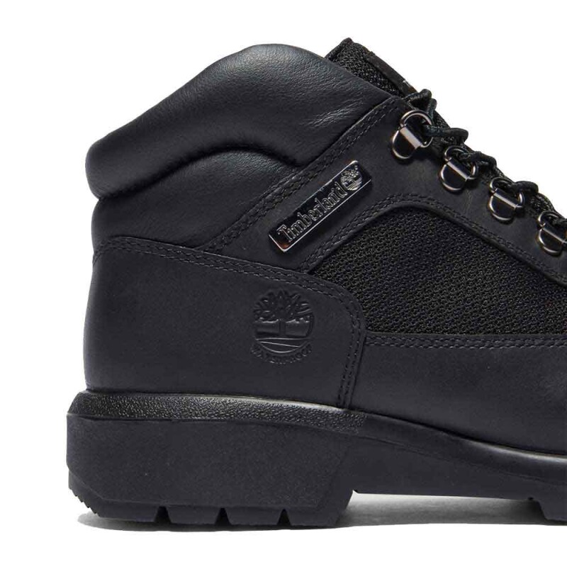 Botas Field Boot Mid Waterproof Hombre Black