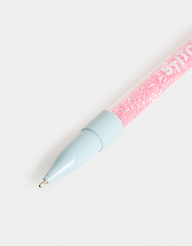 Lapices y Lapiceras Diseño propio Lapicera "stitch Capybara" - Combinacion Multicolor