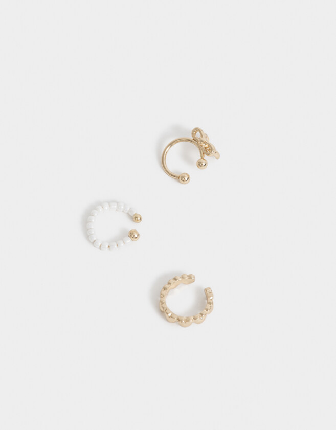 Bijou Cuff Moño Set De Earcuff Con Moño - Dorado