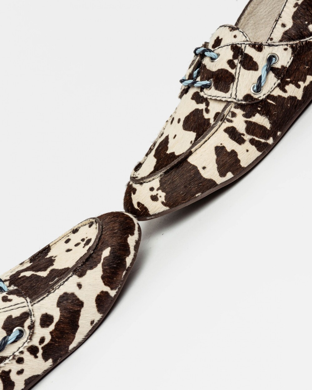 Mocasín Navy en pelo Navy