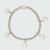 Pulsera Equilibrio de MOON en Plata 925 con perlas Pulsera Equilibrio de MOON en Plata 925 con perlas