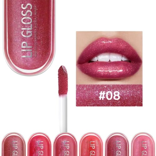 Ushas - Brillo Labial Con Color - Tono 08 Ushas - Brillo Labial Con Color - Tono 08
