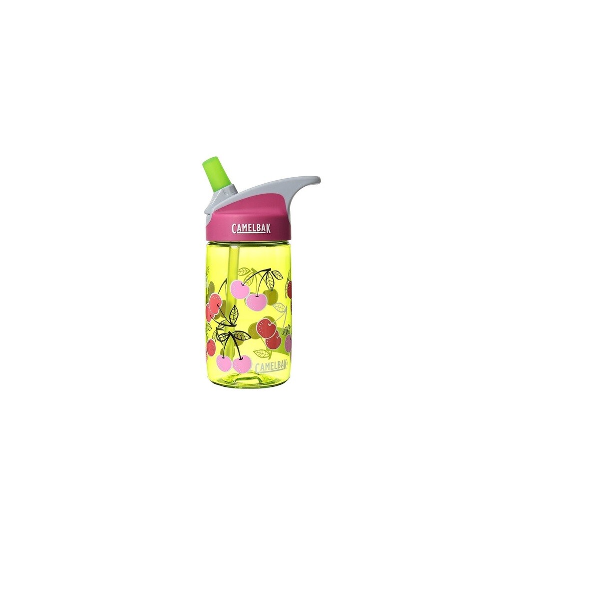 Botella CamelBak eddy Kids .4L Cherries Violeta