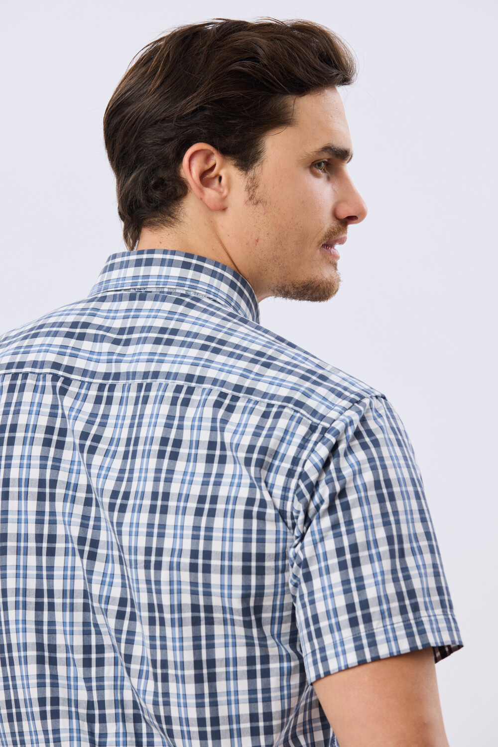 CAMISA CUADROS Azul