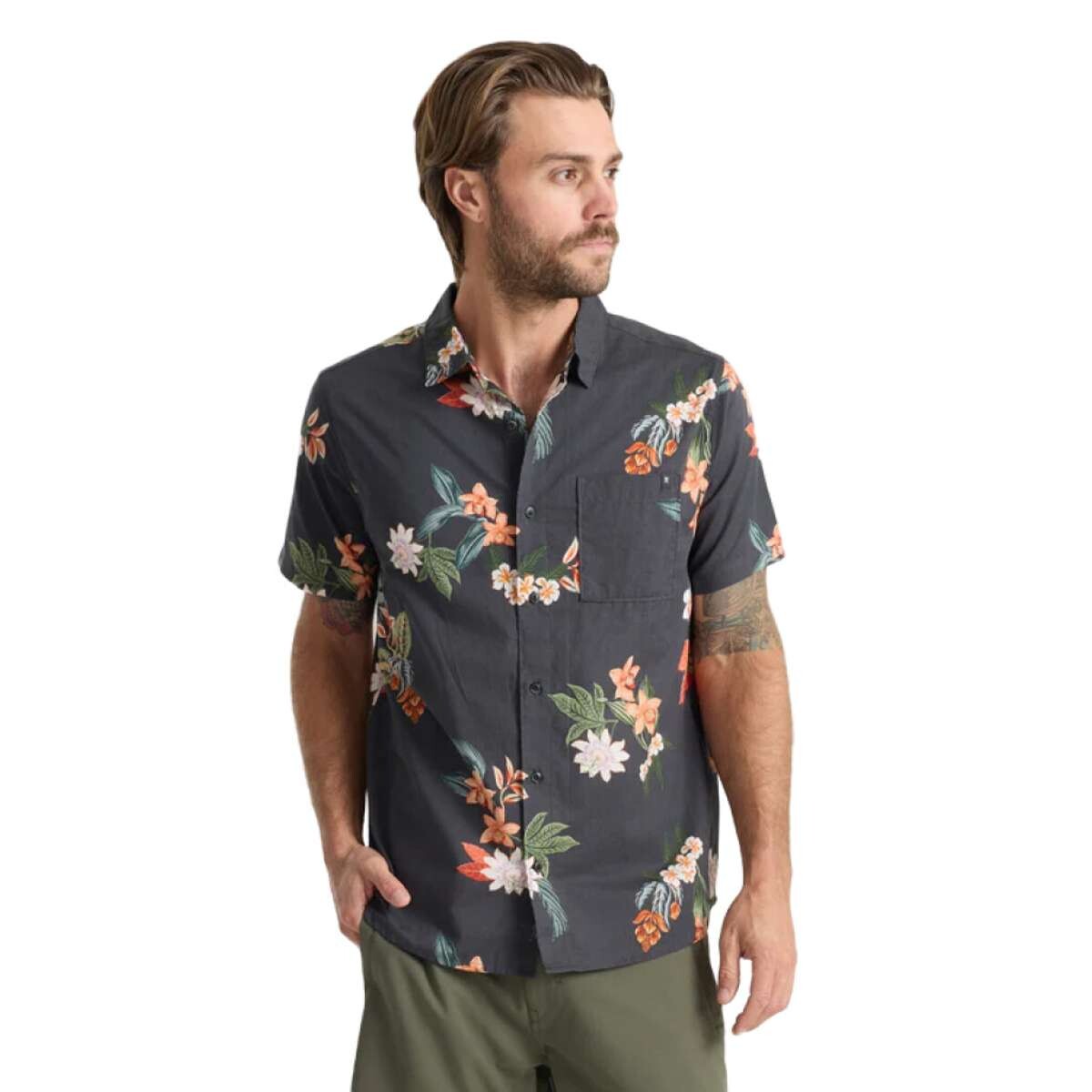 Camisa Roark Journey - Negro 