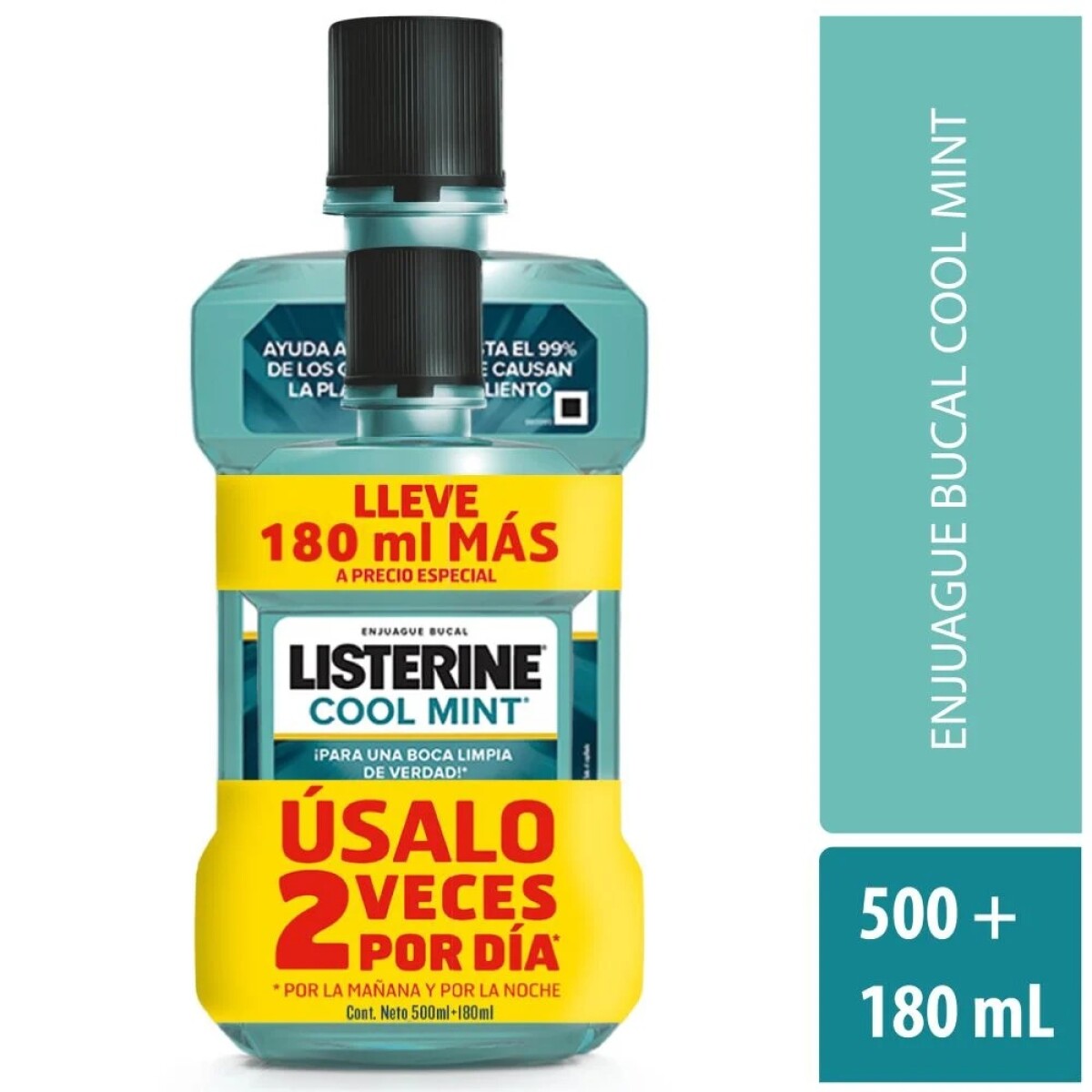 Listerin Cool Mint 500+180 Ml 