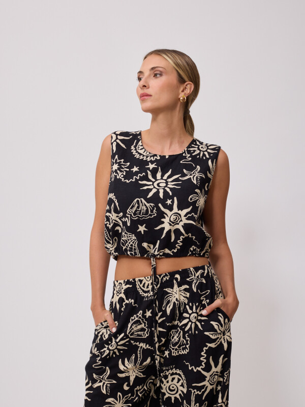 TOP CHENY RUSTY Negro