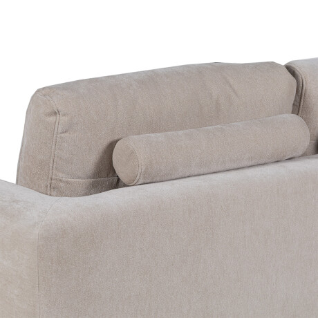 Sofá Sky - Tela Microfibra - 2 cuerpos 6686-4 Beige