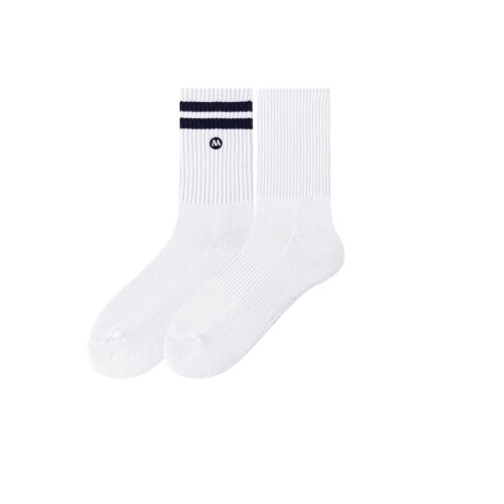 Medias sport 2 pares blanco