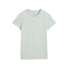 Remera Puma ESS Centered Cat Logo Tee Mujer 692916 29 Verde Claro