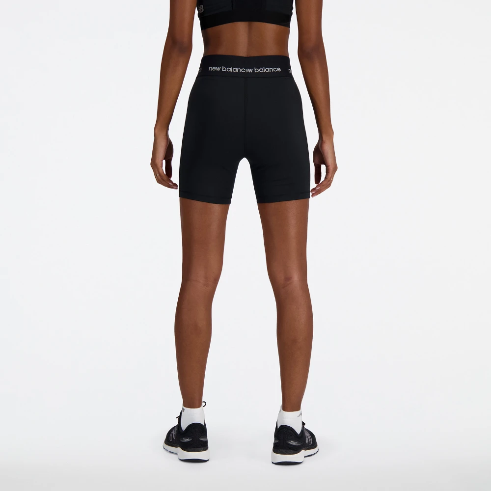 NB Sleek High Rise Sport Short 5 - Mujer Black