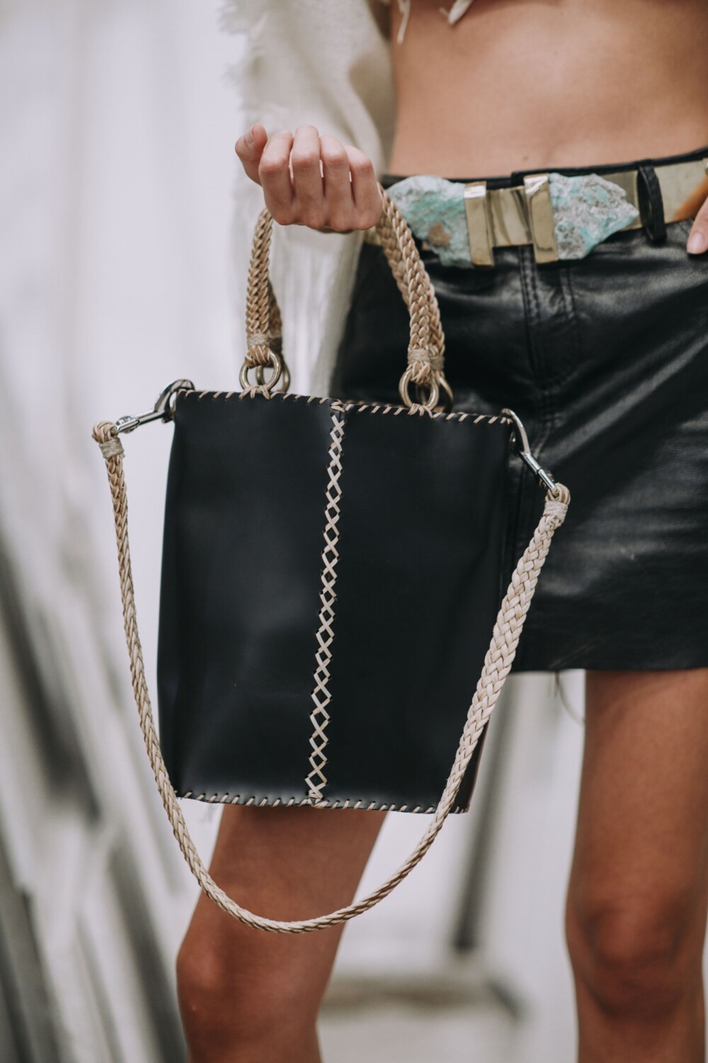 Matera Talabartera Negro