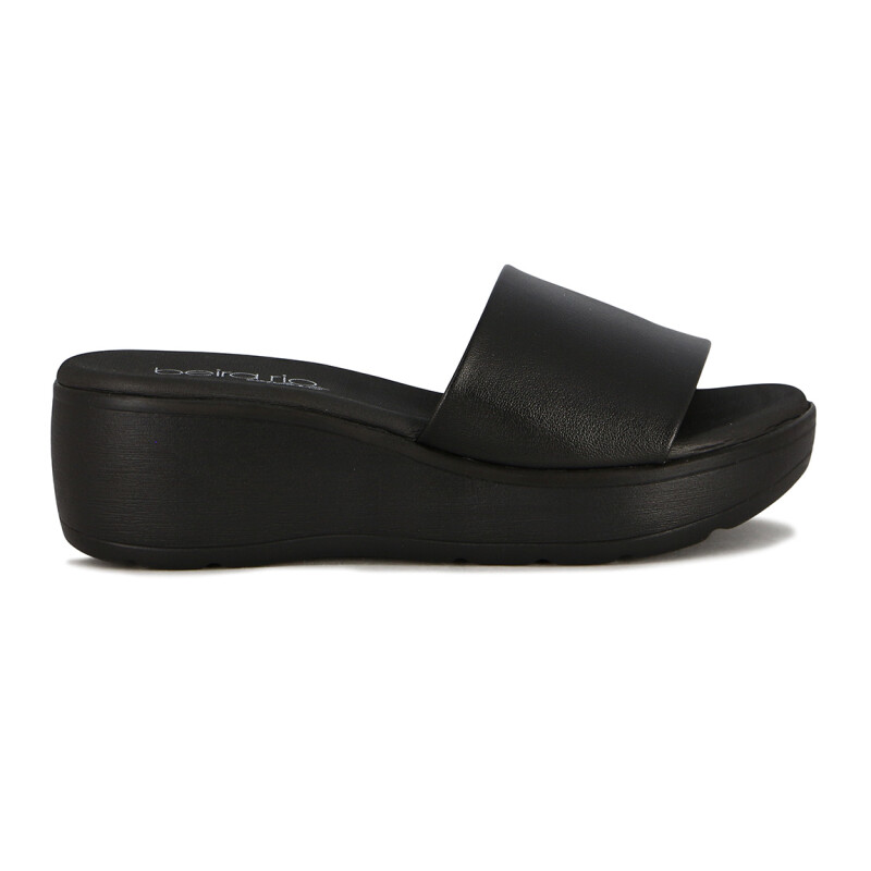 Zueco Beira Rio Mujer Negro