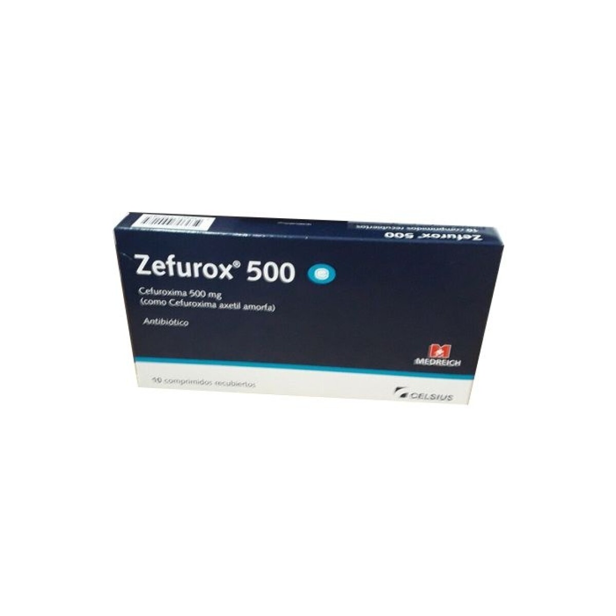 Zefurox 500mg 10 Comprimidos 