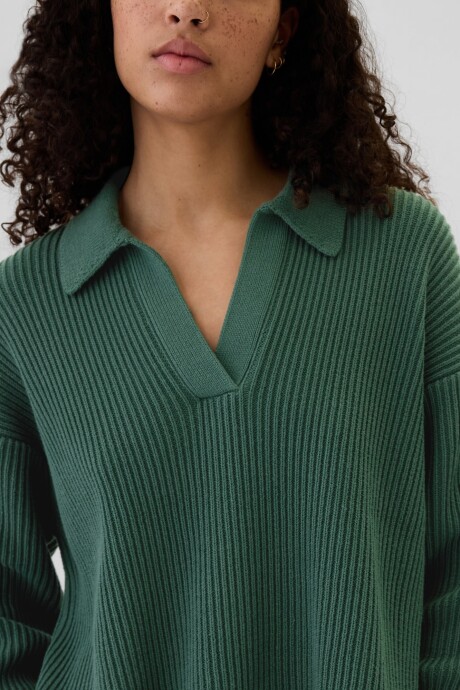 Buzo Tipo Polo Mujer Moores Green
