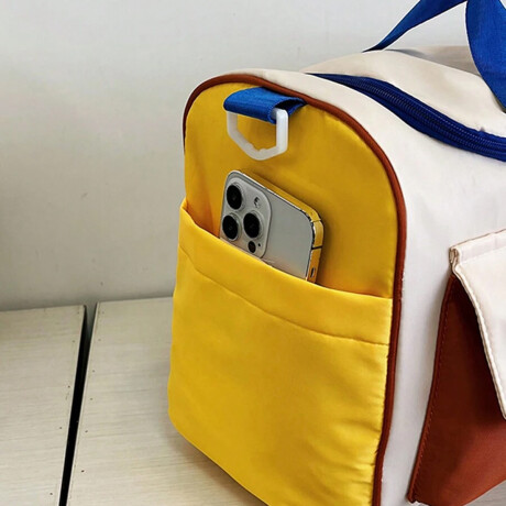 Bolso de viaje con bolsillos Azul