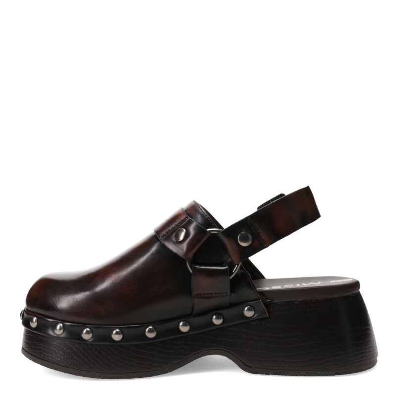 Zuecos de Mujer Miss Carol Rangu Marrón Oscuro