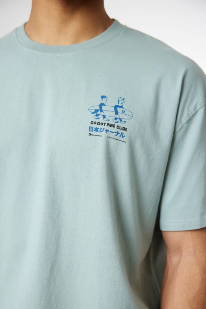 Camiseta Blue Banana - Coast Mint