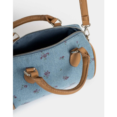 Cartera Bowling Azul Celeste