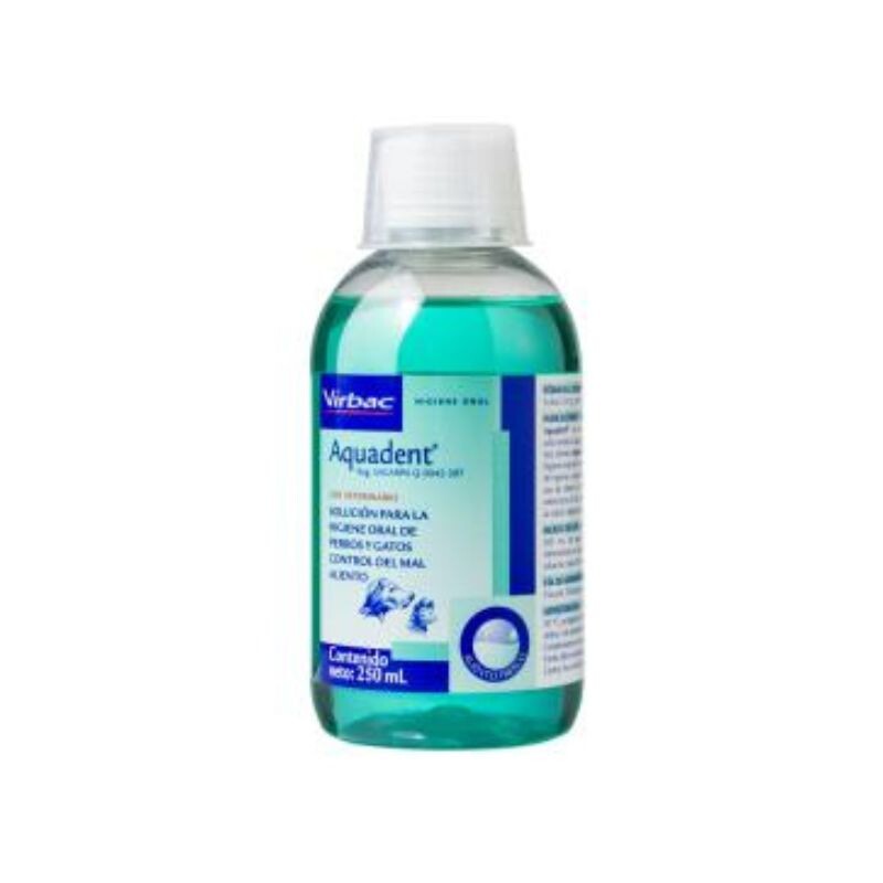 AQUADENT 250ml - Solución al Mal Aliento en Perros y Gatos AQUADENT 250ml - Solución al Mal Aliento en Perros y Gatos