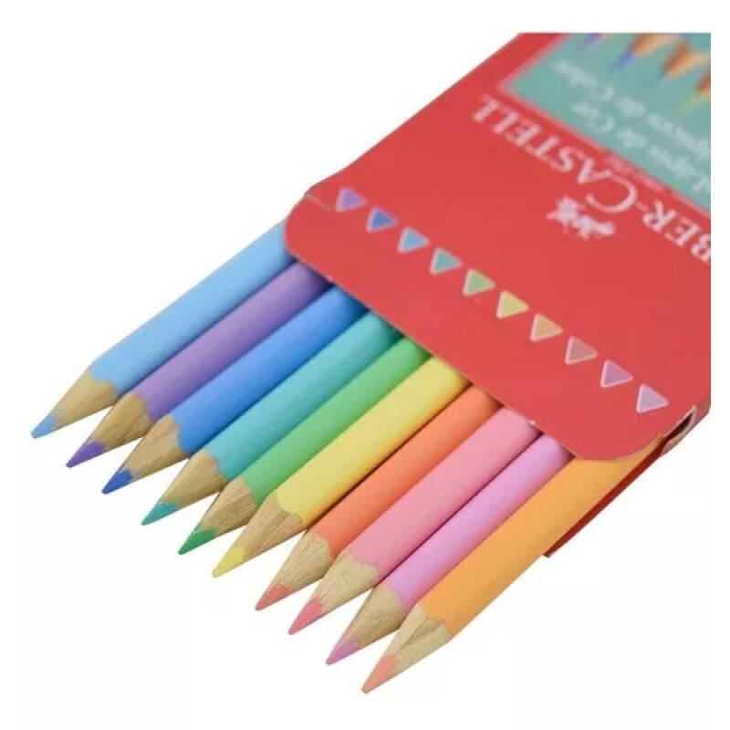 Lápices de Colores Pastel Faber-castell X10 Lápices de Colores Pastel Faber-castell X10