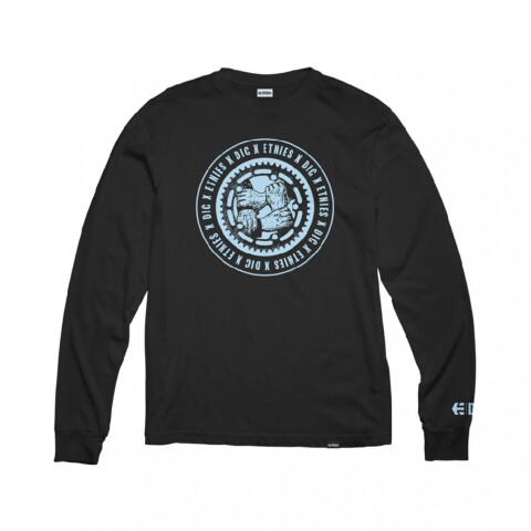 REMERA ETNIES X DIG Black