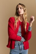 CARDIGAN JUSTIN Rojo