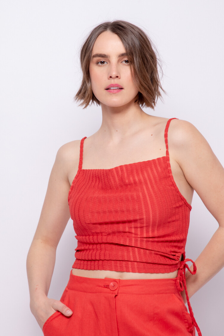 TOP LITA Rojo Tabasco