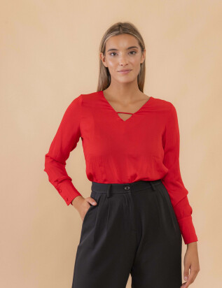 Blusa Aberdeen Rojo