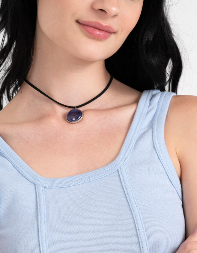 Chokers Mood Choker Mood - Plateado