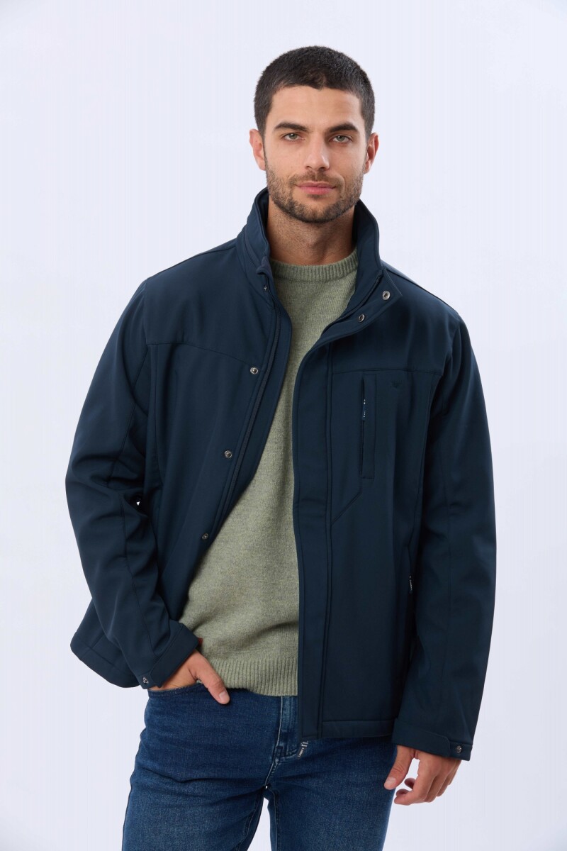 CAMPERA DE NEOPRENO - Azul 