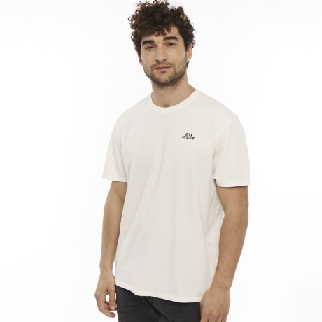 Remera Wrangler de Hombre - T-SHIRT FASHION - W73KN00WHT ELD