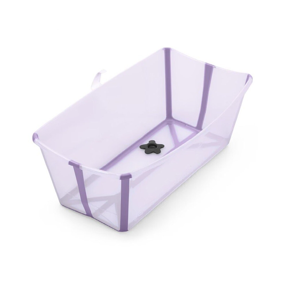 Baño Stokke flexibath clasico transparente lila