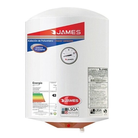 Calefon James 40 Litros Tanque Cobre Cilindro Calefon James 40 Litros Tanque Cobre Cilindro