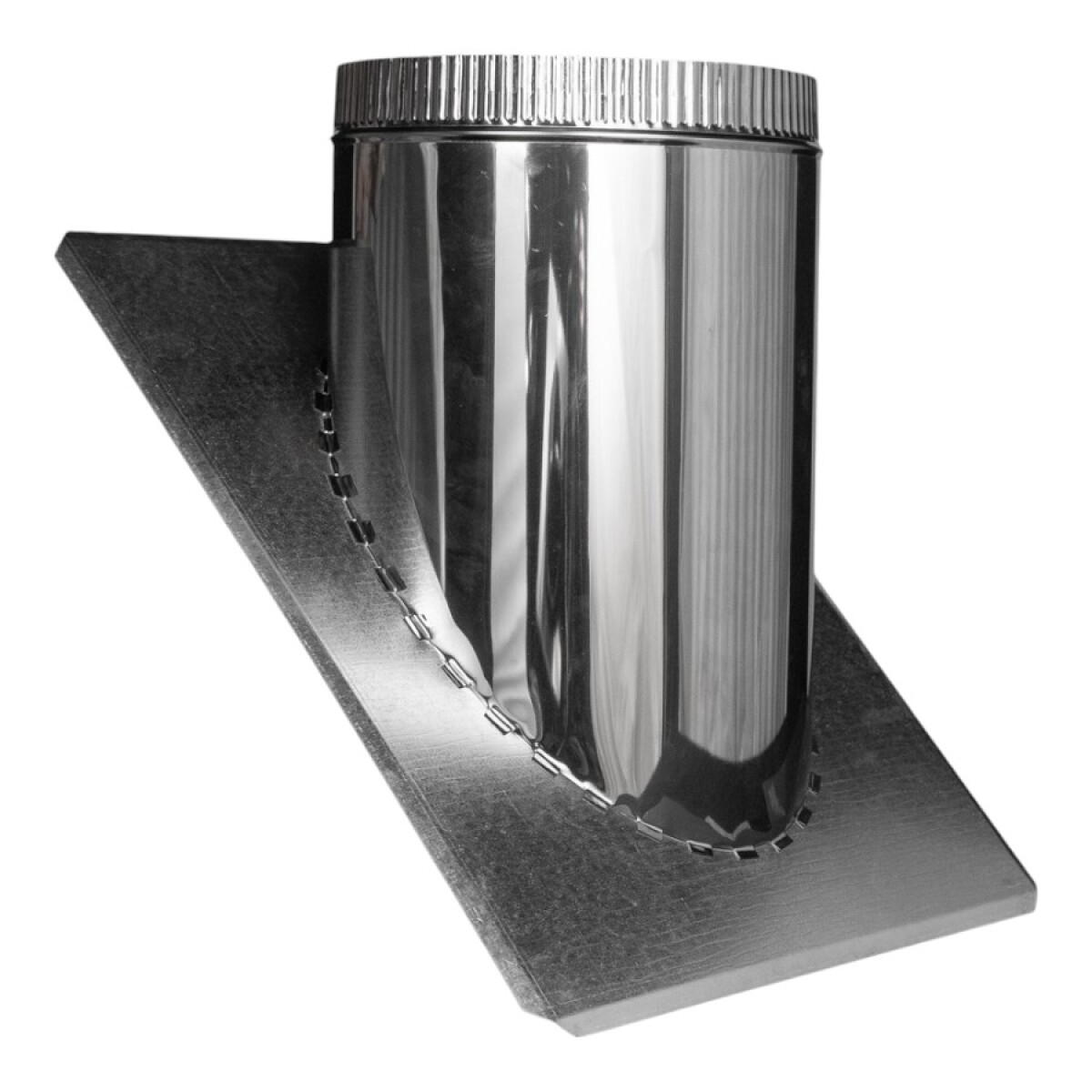 Platina Exterior 45° C/ Caño Inox 200 mm 