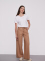 Pantalon Flosky Beige Oscuro