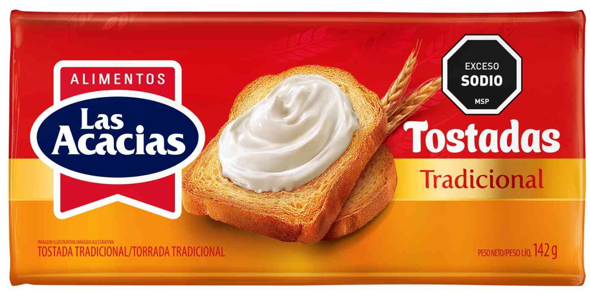 TOSTADA LAS ACACIAS 142G TRADICIONAL 