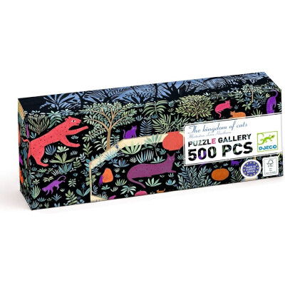 Puzzle Gallery Reino de los Gatos 500 Djeco Puzzle Gallery Reino de los Gatos 500 Djeco
