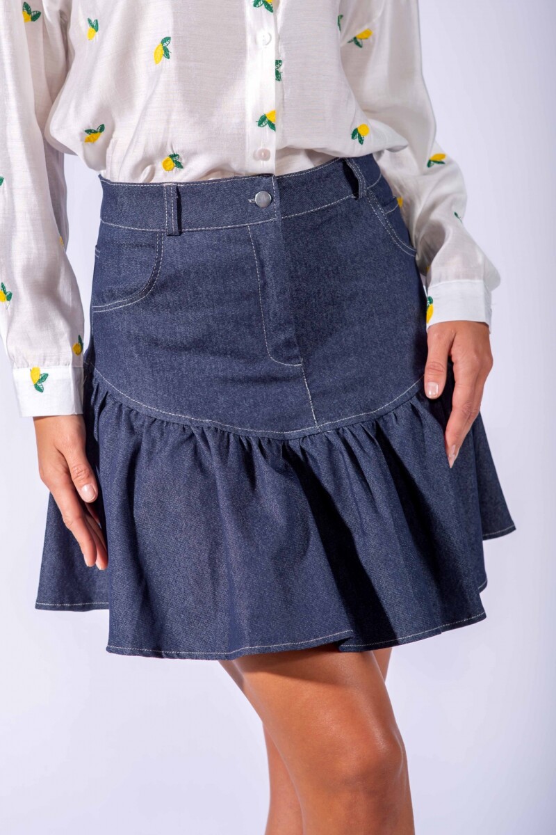 Falda Bluesy Jean