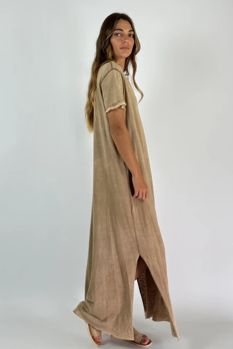 VESTIDO ANIK camel s/m